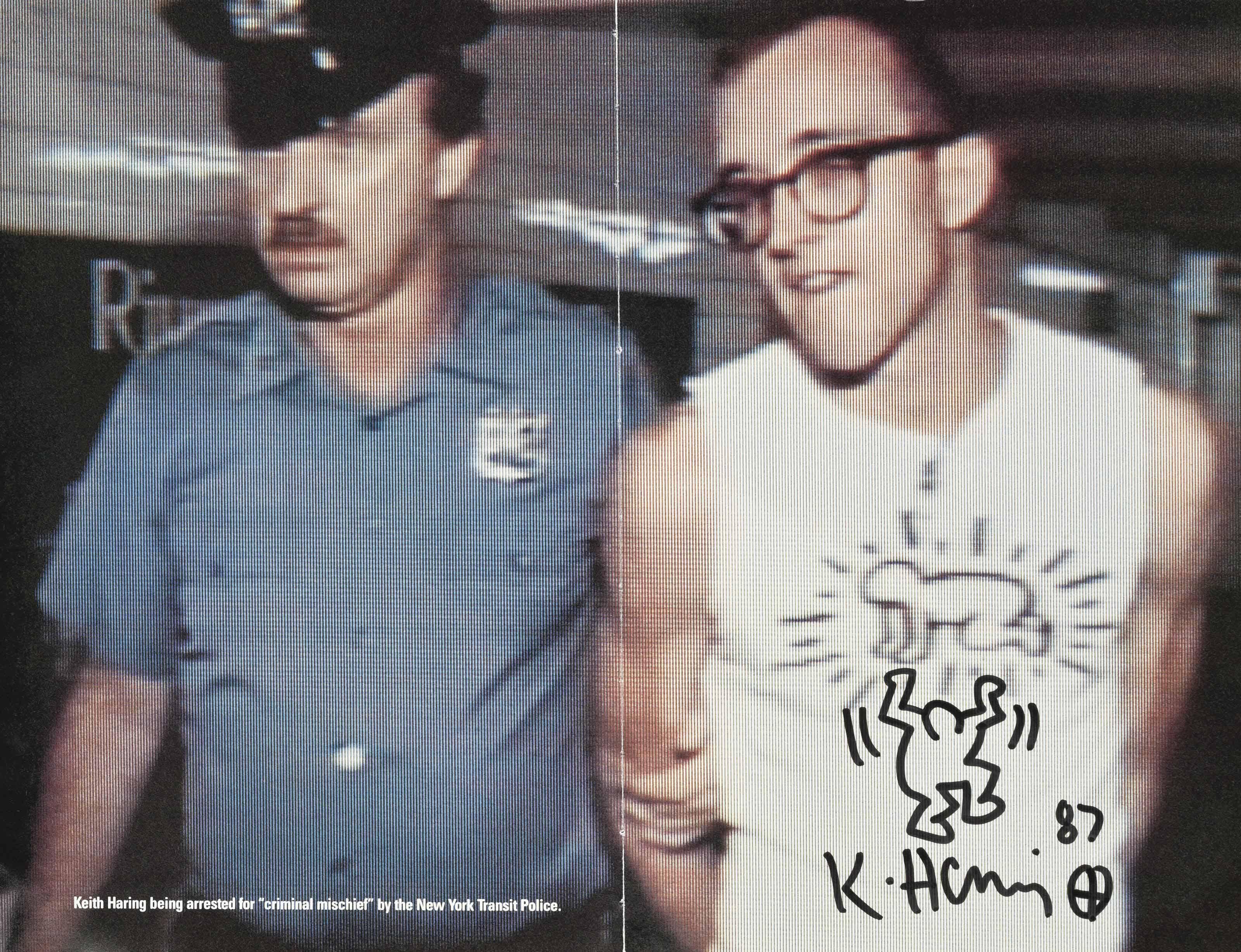 Keith Haring - Untitled (Dancing Man)