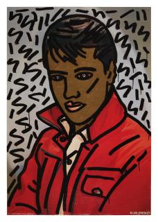 Keith Haring - Untitled (Elvis)