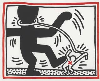 Keith Haring - Untitled, From Free South Africa