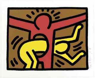 Keith Haring - Untitled, from Pop Shop IV