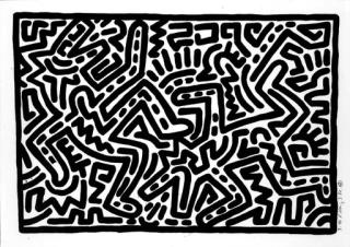 Keith Haring - Untitled, from Untitled 1-6
