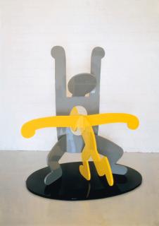 Keith Haring - Untitled (Head Through Belly)