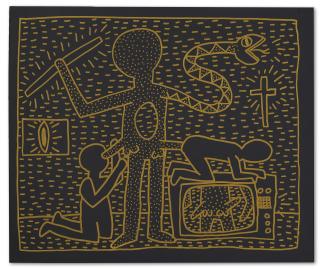 Keith Haring - Untitled (June 28, 1981)
