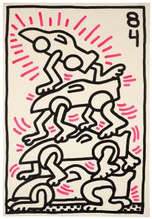Keith Haring - Untitled (Le Mans)