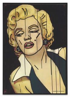 Keith Haring - Untitled (Marilyn Monroe)