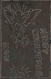 Keith Haring - Untitled (Merry Christmas 1985)