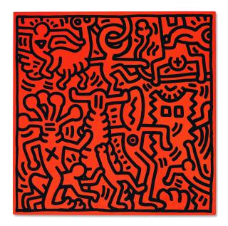 Keith Haring - Untitled (Oct. 4, 1984)