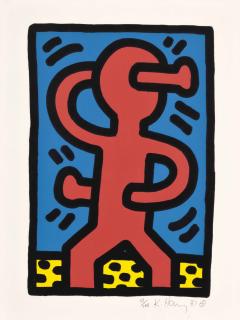 Keith Haring - Untitled: One Plate