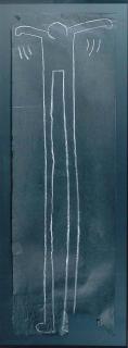 Keith Haring - Untitled (Subway drawing)