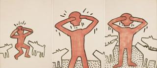 Keith Haring - Untitled (Triptych)