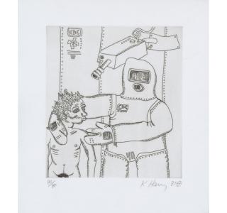 Keith Haring - Untitled XIV, from The Valley