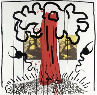 Keith Haring - William Burroughs, Apocalypse, George Mulder Fine Arts, New York, 1988