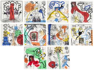 Keith Haring - William S. Burroughs, Apocalypse