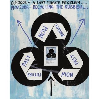 Keith Tyson - Oct 2002 -  A Last Minute Problem... Nov 2006 - Recycling The Rubbish... (Version Ii)