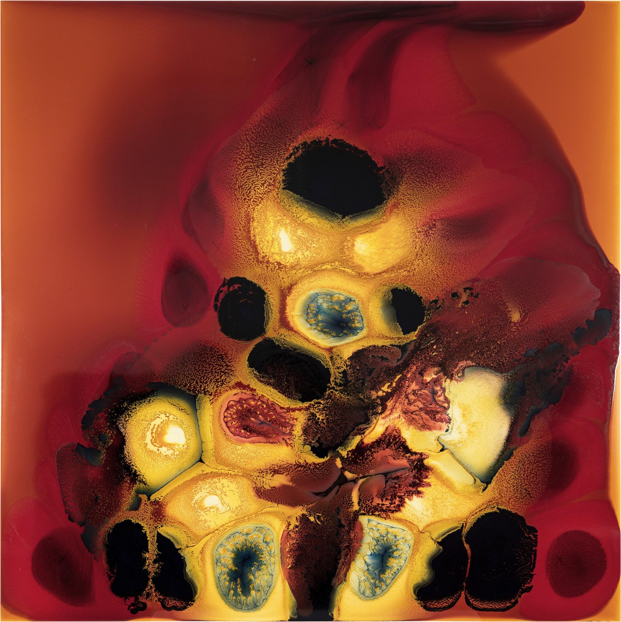 Keith Tyson - Pascal\'s Triangle Nature Painting