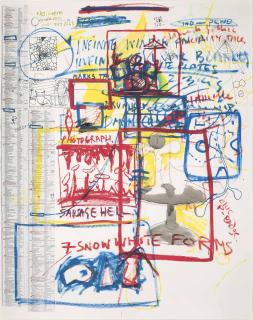 Keith Tyson - Studio Wall Drawing: Artmachine Pieces Still To Do