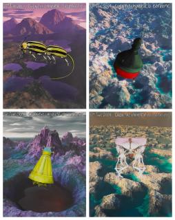 Keith Tyson - Studio Wall Drawing: Given the Universe is Isotropic