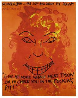 Keith Tyson - Studio Wall Drawing (The Step Boss Daddy Pit Dream)