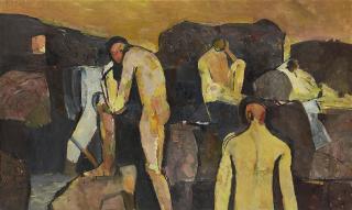Keith Vaughan - Bathers at Collioure