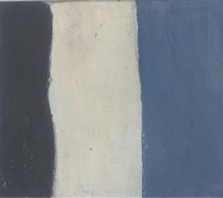 Keith Vaughan - Blue, White and Black