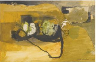 Keith Vaughan - Boulders On A Cliff Path