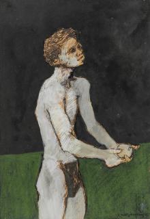 Keith Vaughan - Boy with an Apple