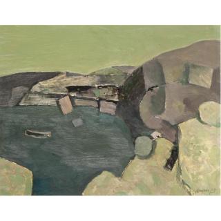 Keith Vaughan - Coast Above Berwick