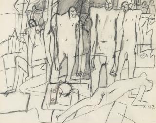 Keith Vaughan - Crowd of Figures