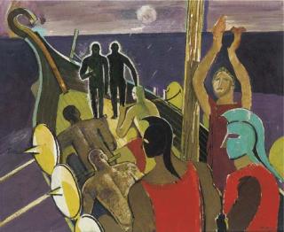 Keith Vaughan - Design for a poster