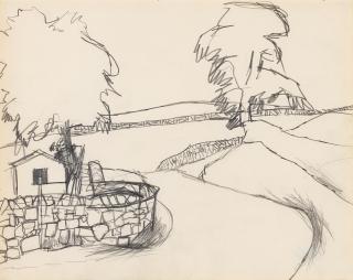 Keith Vaughan - Farm Land