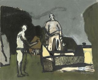 Keith Vaughan - Finisterre, Spain