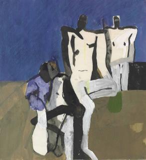 Keith Vaughan - Group of figures