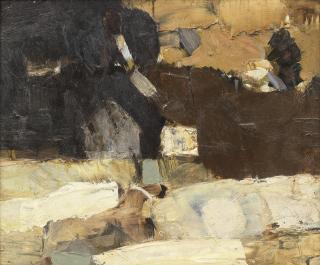 Keith Vaughan - Iowa City 26.5 x 31.9 cm. (10 3/8 x 12 1/2 in.)