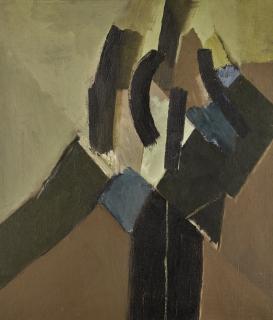 Keith Vaughan - Landscape (Cubist)