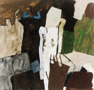 Keith Vaughan - Landscape with figure