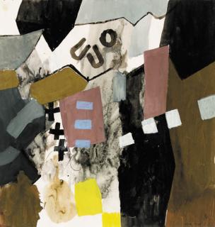 Keith Vaughan - Landscape With Roadsigns