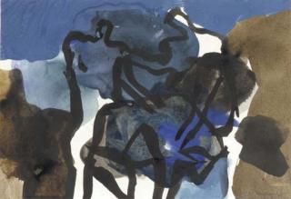 Keith Vaughan - Men with Animals II