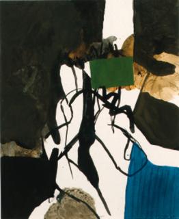 Keith Vaughan - Rider and Leaping Horse