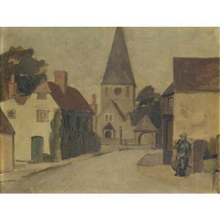 Keith Vaughan - Shere Church