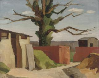 Keith Vaughan - Shere Village, Near Newlands Corner, Surrey