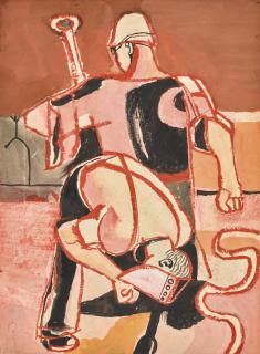 Keith Vaughan - Steelworkers 