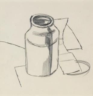 Keith Vaughan - Still life with tobacco jar