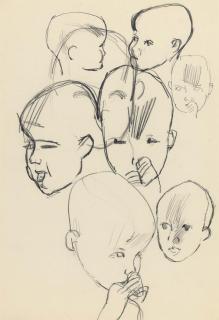 Keith Vaughan - Studies of babies