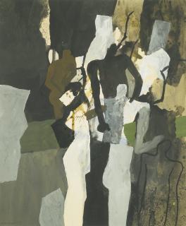 Keith Vaughan - Study With Figures