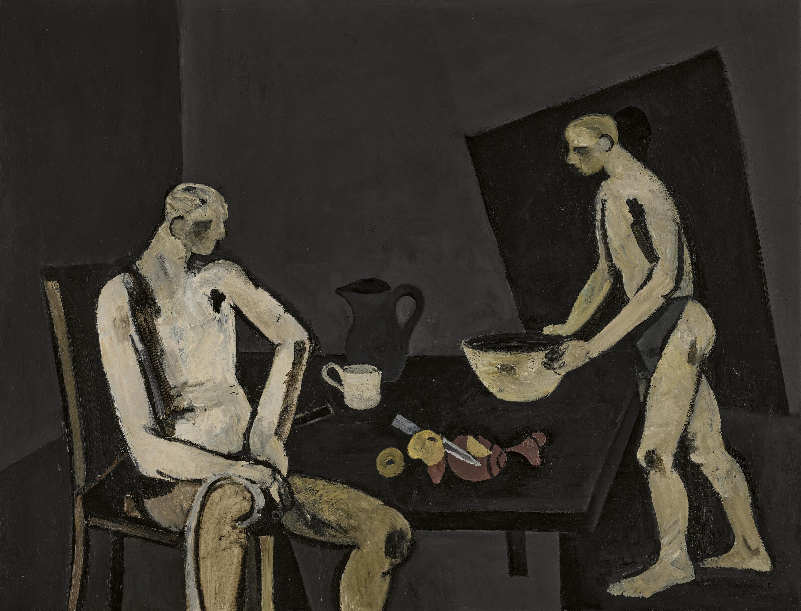 Keith Vaughan - Supper at Worpswede