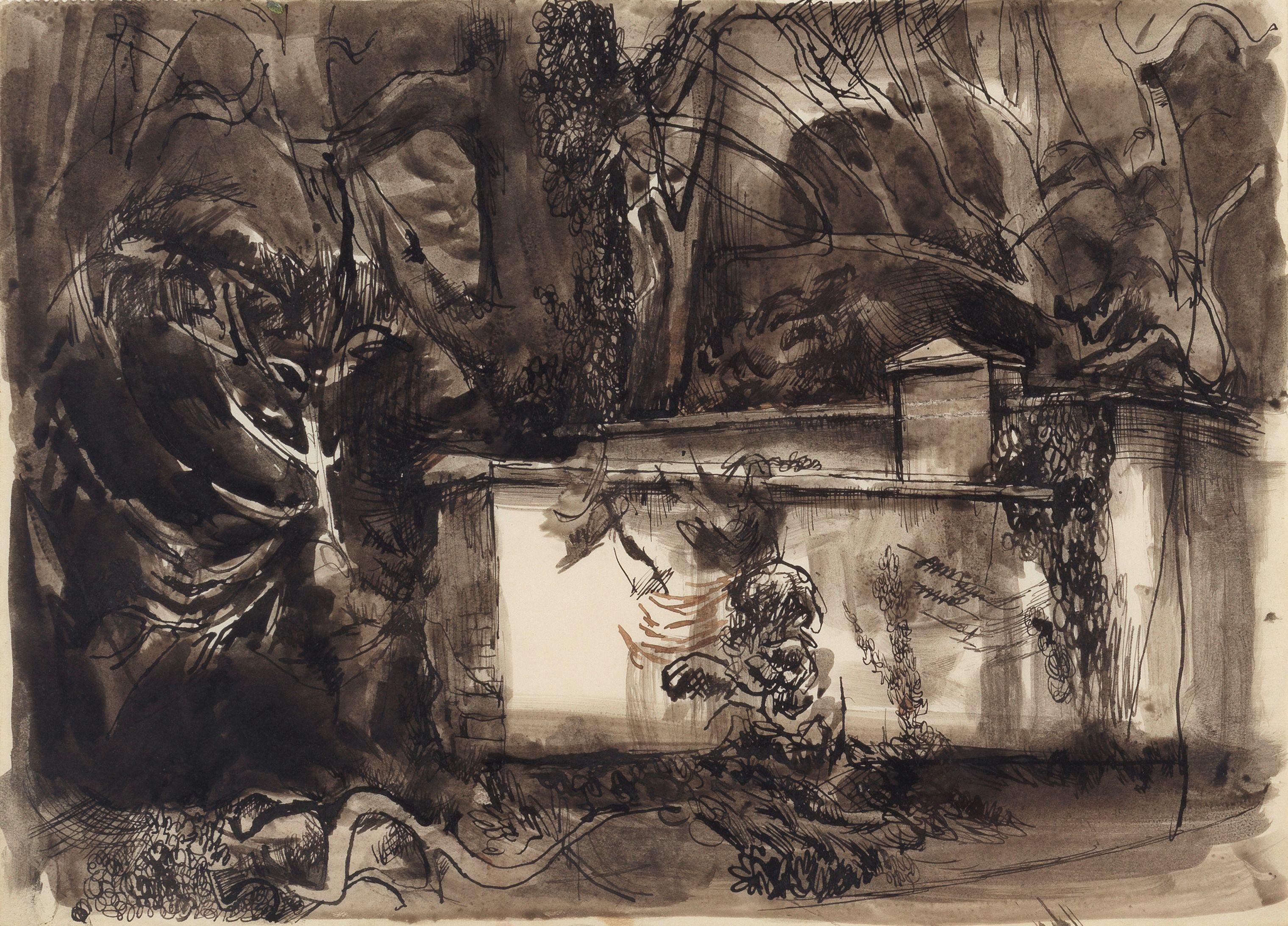 Keith Vaughan - The Garden at Ashton Gifford