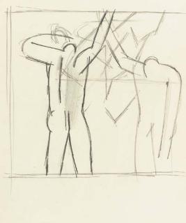 Keith Vaughan - Two Figure Composition