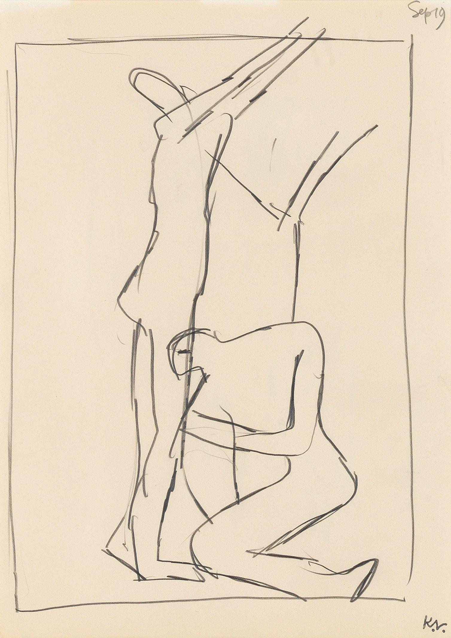 Keith Vaughan - Two Figures