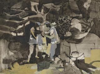 Keith Vaughan - Woodmen Marking Trees