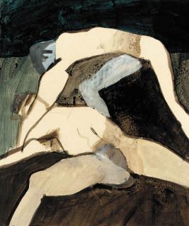 Keith Vaughan - Wrestlers